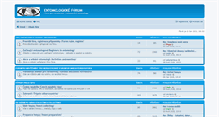 Desktop Screenshot of entoforum.cz